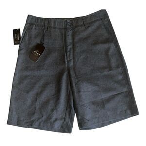 NEW Greg Norman for Tasso Elba Gray RapiDry Shorts Size 30